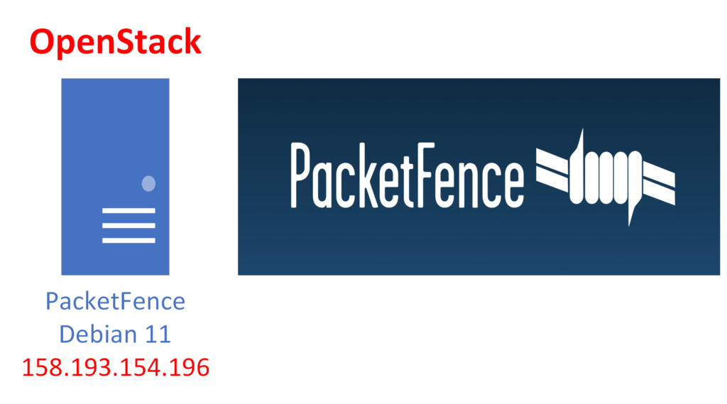 Inštalácia PacketFence servera na Debian 11 v prostredí OpenStack