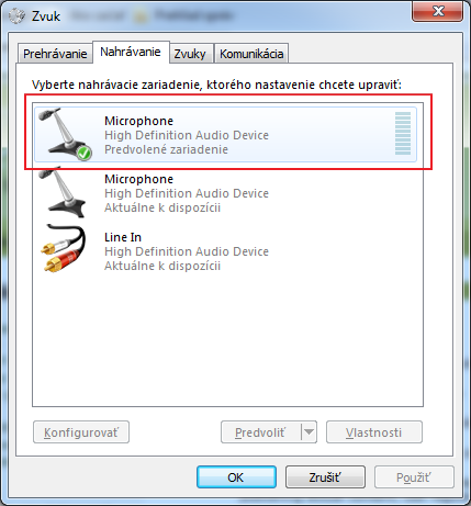 Nastavenie SIP telefónu Xlite 4.0 pre prostredie laboratórii B301 a B303